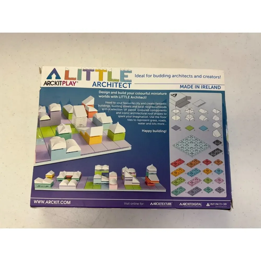 Arckit Little Architect Scale Model Building Kit - 130+ Components Ages 4-7 NEW
